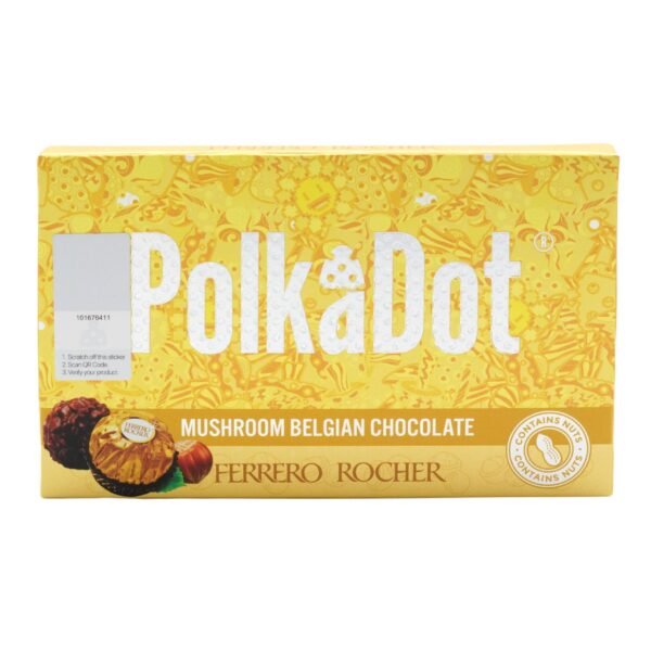 Polkadot Ferrero Rocher Magic Mushroom Chocolate