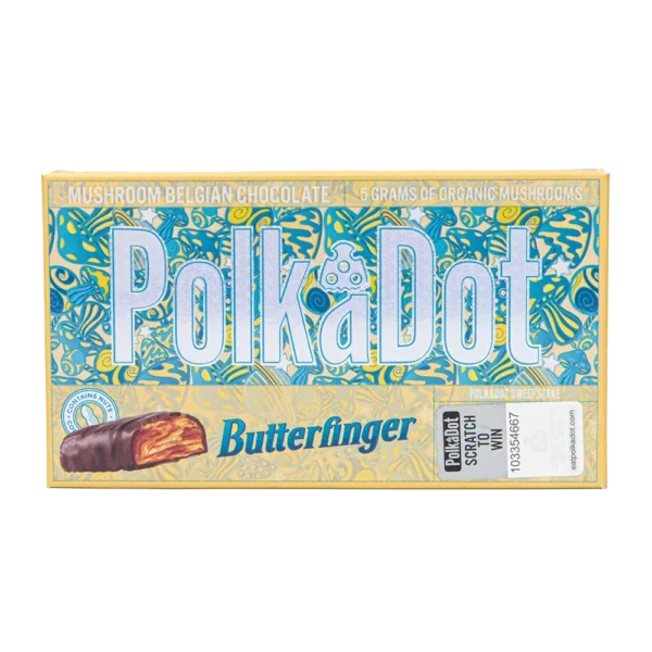 Polkadot Butterfinger Milk Chocolate Bar