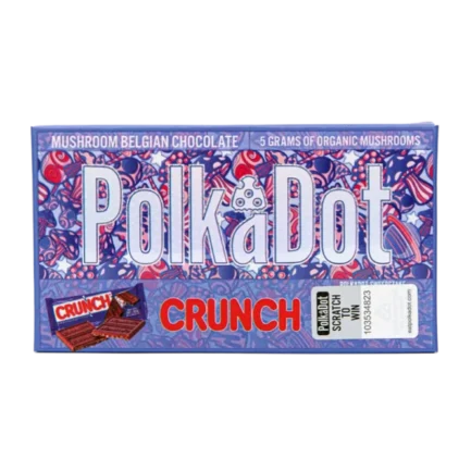 Polkadot Crunch Chocolate Bar